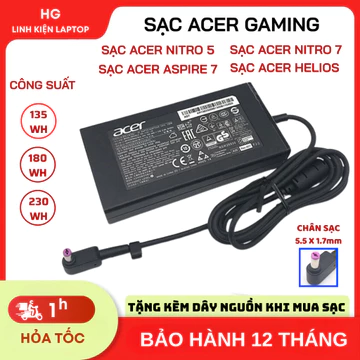 Acer Laptop Charger for Aspire