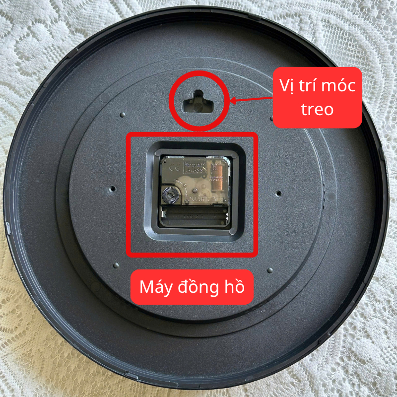[30cm]Đồng Hồ Treo Tường Nhập Khẩu Thiết Kế Nhiều Màu Sắc Kim Trôi Êm Ái-T06 | BigBuy360 - bigbuy360.vn