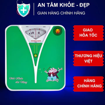[HỎA TỐC HCM] Cân Sức Khỏe Gia Đình 120kg NHƠN HÒA - Cân Cơ Học Chính Hãng, hàng Việt Nam chất lượng cao