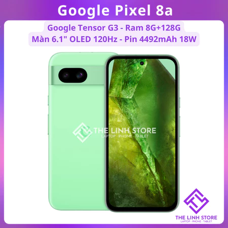 [Máy Cũ] Điện thoại Google Pixel 8a - Màn OLED 6.1 inch 120Hz