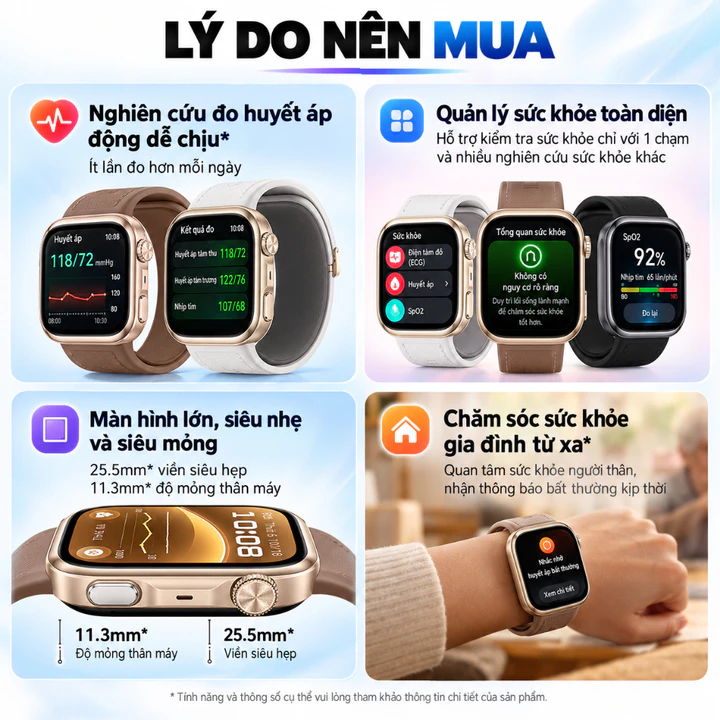 HUAWEI WATCH D3 | Đồng Hồ Đo Huyết Áp 24H | Theo Dõi Sức Khỏe Toàn Diện | Đồng Hồ Thông Minh Cao Cấp – 2