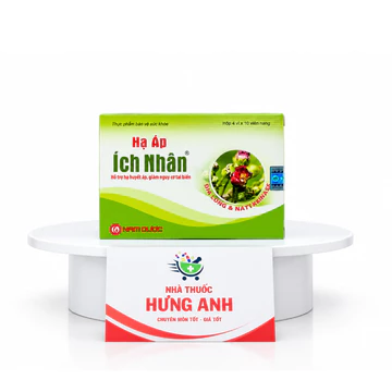[HỘP] Hạ Áp Ích Nhân – Hỗ Trợ Hạ Huyết Áp, Giảm Nguy Cơ Tai Biến | Nhà Thuốc Hưng Anh
