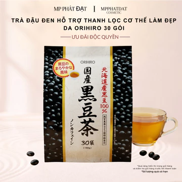 ORIHIRO TRÀ ĐẬU ĐEN NHẬT BẢN 100% – TRÀ ĐẬU ĐEN HOKKAIDO 30 TÚI LỌC, HỖ TRỢ THANH LỌC VÀ BỔ SUNG DINH DƯỠNG