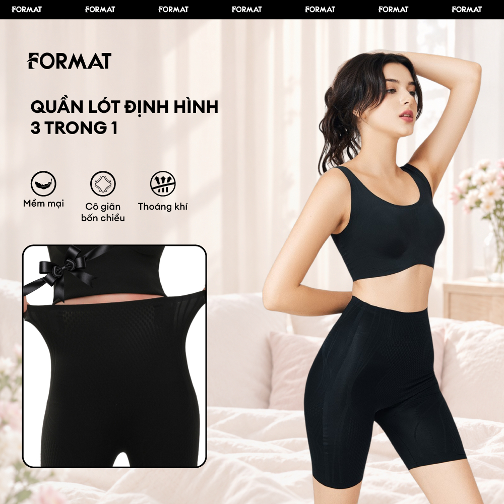 Quần lót định hình Format 10000162 3-trong-1