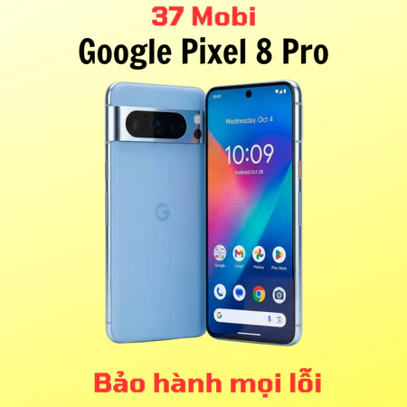 [Máy Cũ] Điện thoại Google Pixel 8 Pro - Màn LTPO OLED 6.7 inch 120Hz