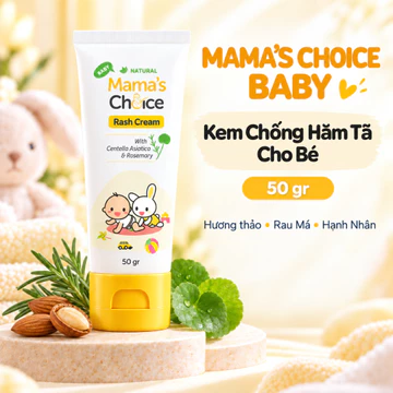 Kem Chống Hăm Mama’S Choice Diaper Cream, Kem Chống Hăm Tã, Làm Dịu Da, An Toàn Cho Bé Sơ Sinh