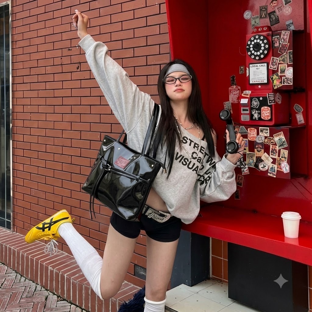 Túi Tote SLYOUR ORBIT Unisex Đựng Laptop Đi Học Đi Làm Đi Chơi [ Tặng Charm Sao] | BigBuy360 - bigbuy360.vn