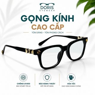 Gọng Kính Cận Mắt Kính Vuông Nam Nữ Phong Cách Thời Trang Nhựa Kim Loại Cao Cấp Bền Đẹp CH2273