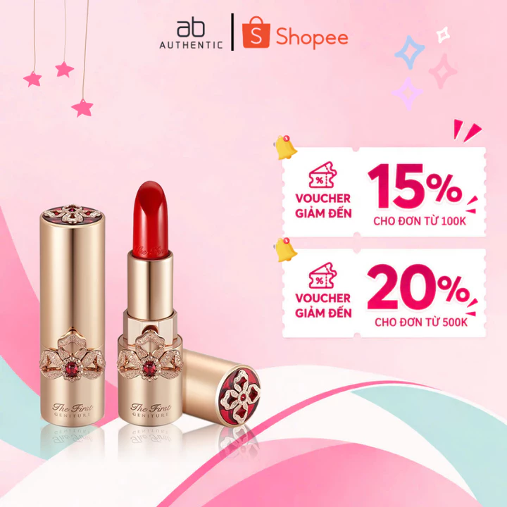 Son Thỏi Lỳ Ohui The First Geniture Lipstick 3.8G - AB Authentic