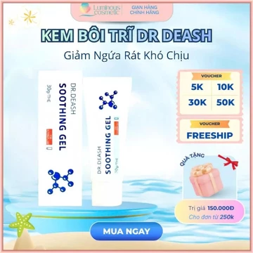Gel Xoa Bóp Dr Deash Chính Hãng, Gel Massage Hỗ Trợ Đau Gót Chân, Vai Gáy, Đau Khớp, Đau Mỏi Cơ 30g