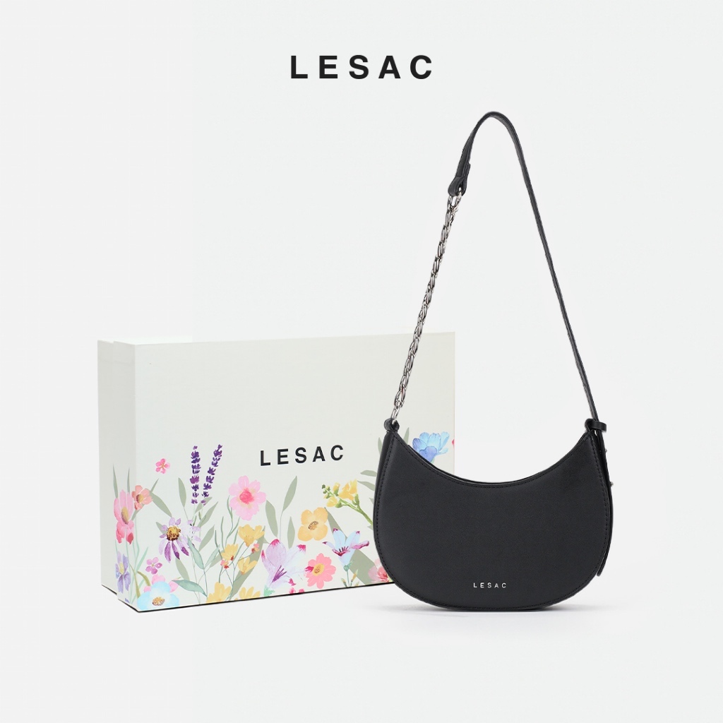 [MUA TÚI TẶNG HỘP 20.10] Túi đeo vai nữ LESAC Charis Bag (06 màu sắc)