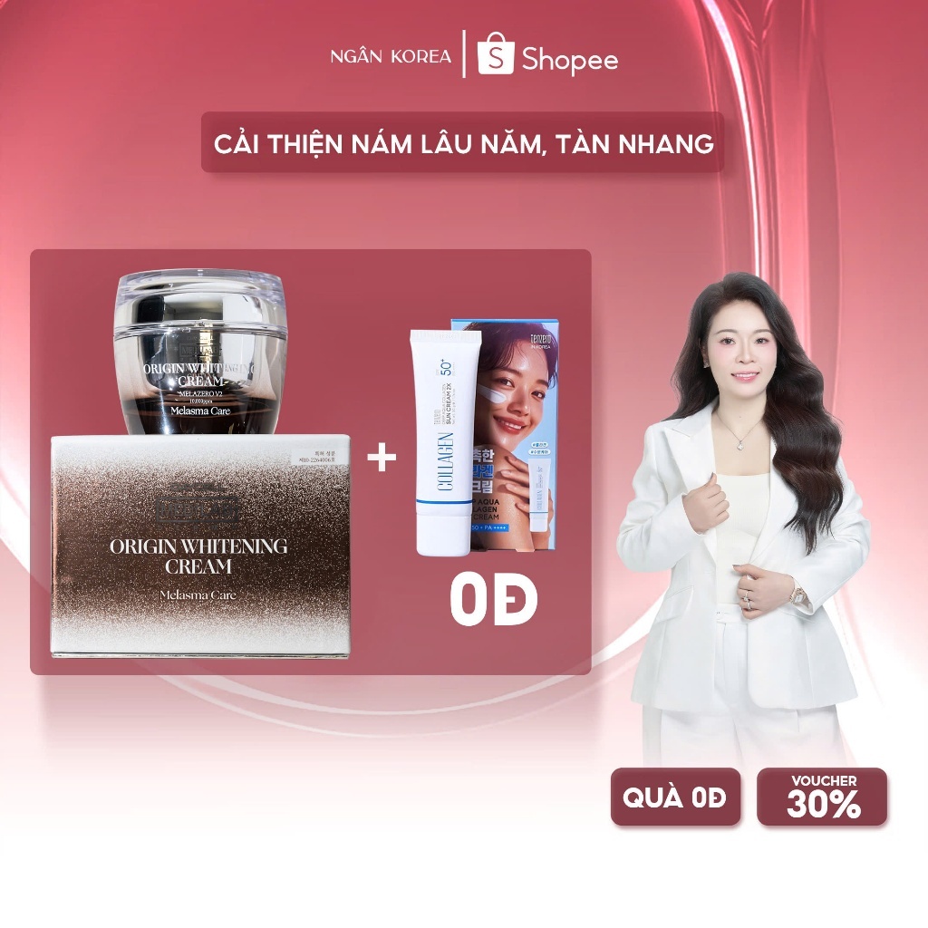 ( MỚI VỀ) Kem nám Daycell Medilab Derma hỗ trợ chăm sóc sắc tố, cải thiện sạm nám, xỉn màu, chăm sóc làn da lão hóa