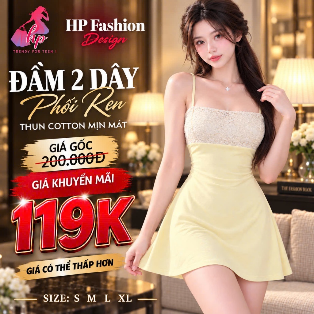 Đầm hai dây phối ren lai xòe không mút ôm body  dáng ngắn, váy mini kiểu trơn basic  đen đỏ vàng xanh có bigsize A35