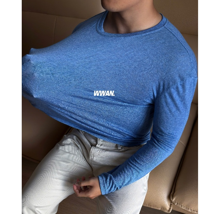 [DÀI TAY TENCEL] Áo Thun Cleanfit Dài Tay Vải Tencel WWAN Form Gọn Ôm Vai Tôn Dáng Cao Cấp Unisex