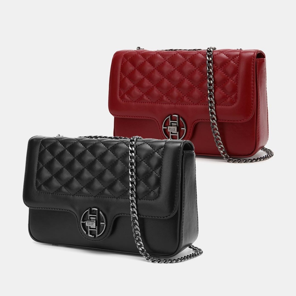 Túi Xách Nữ Da Thật ELLY Cao Cấp Crossbody Xách Tay Đeo Vai Đeo Chéo Công Sở – ET124
