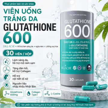 Viên uống Glutathione, viên uống trắng da, mờ nám, hủy nám, cân bằng nội tiết tố nữ