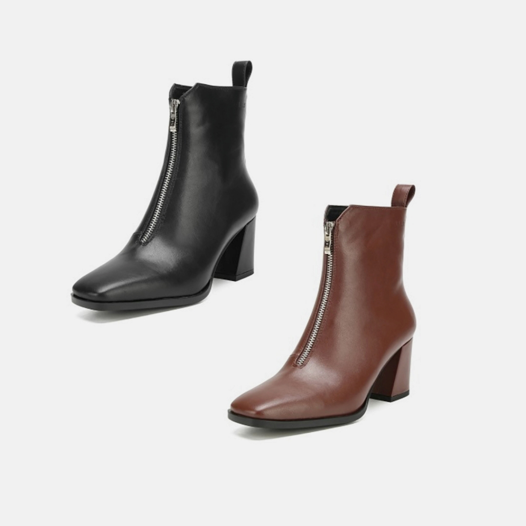 Giày Boot Nữ ELLY Cao Cấp Thời Trang Da Microfiber Cổ Ngắn Giữ Ấm Đi Chơi Sang Trọng Êm Chân – EG244
