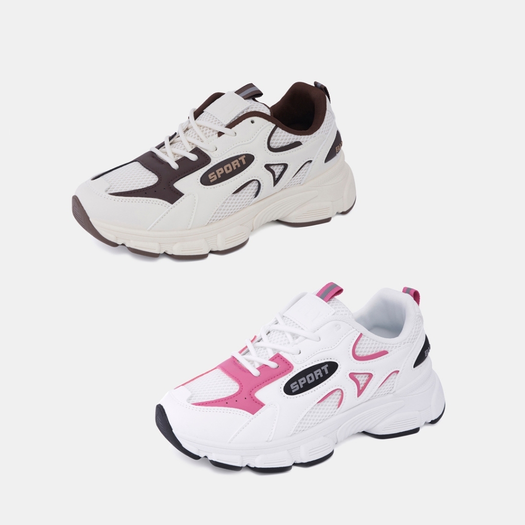 Giày Thể Thao Sneaker Nữ ELLY Cao Cấp Thời Trang Đế Êm Đi Bộ Đi Học Đi Chơi Năng Động – EG298