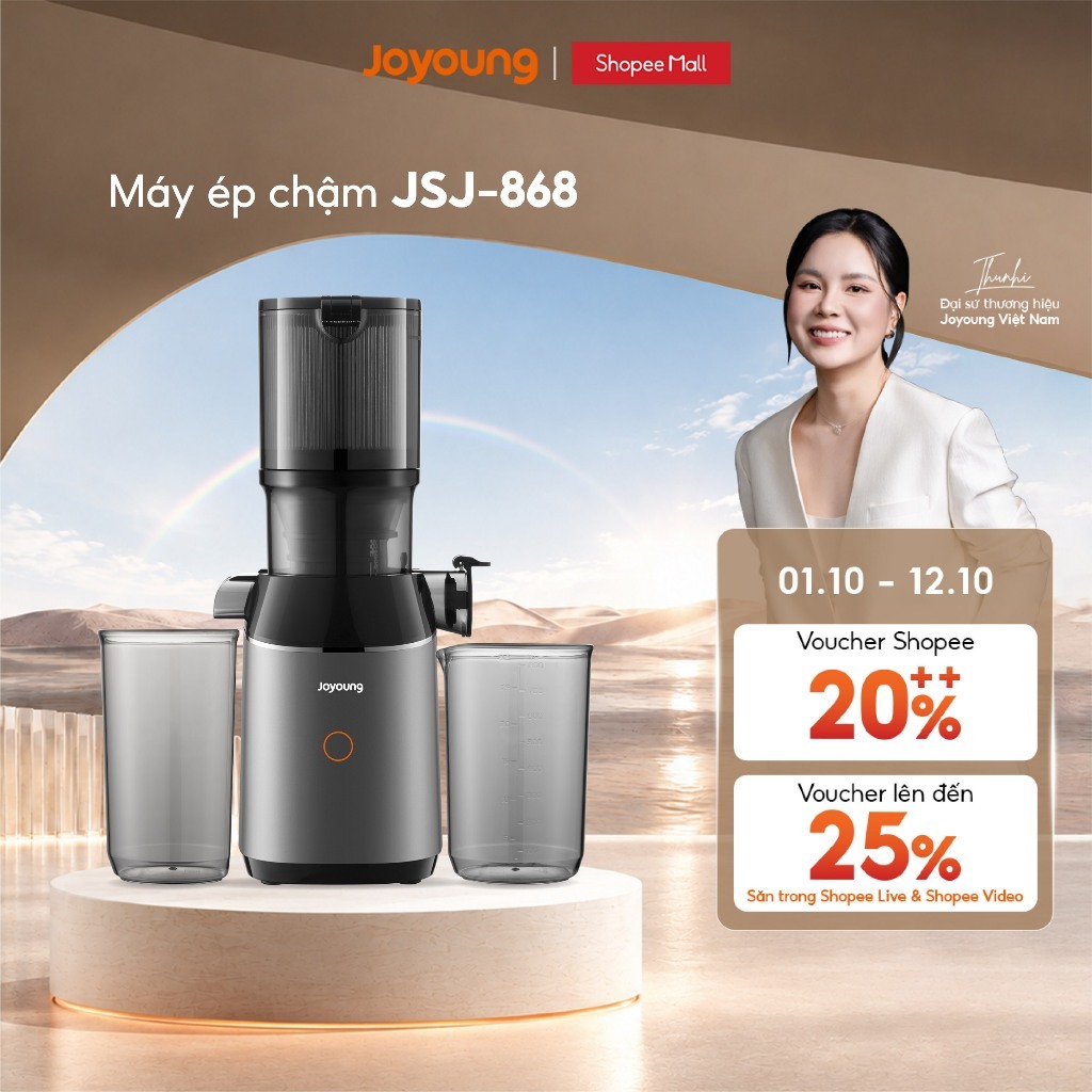 Máy ép chậm Joyoung JSJ-868 | Dung tích 1L | Công suất 200W