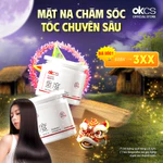 [Độc quyền Diệp Lê x OKCS] Kem ủ tóc OKCS phục hồi chuyên sâu 3 cấp độ cho tóc hư tổn giúp tóc khỏe mềm mượt chuẩn Salon — ảnh 1