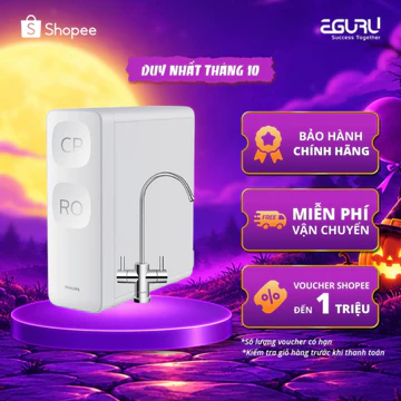 [MIỄN PHÍ LẮP ĐẶT] Máy Lọc Nước RO Để Gầm Philips AUT2015 60L/h - Không Bình Chứa - 2 Vòi Nước - Công Nghệ RO 0.0001µm -