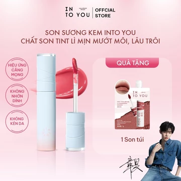 [LIVE] Son Tint Watery INTO YOU chất son tint lì mịn mướt môi, lâu trôi, không gây khô môi 3g