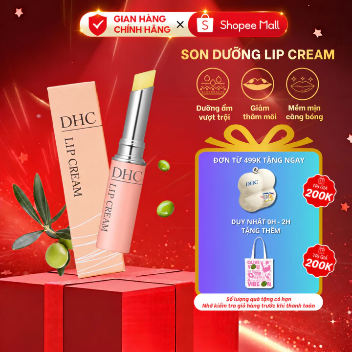 Son dưỡng môi DHC Lip Cream