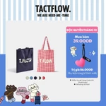 Túi vải TACTFLOW Daily tote bag small TFF100 100% cotton kích thước 24*30 cm - Nhiều màu — ảnh 1