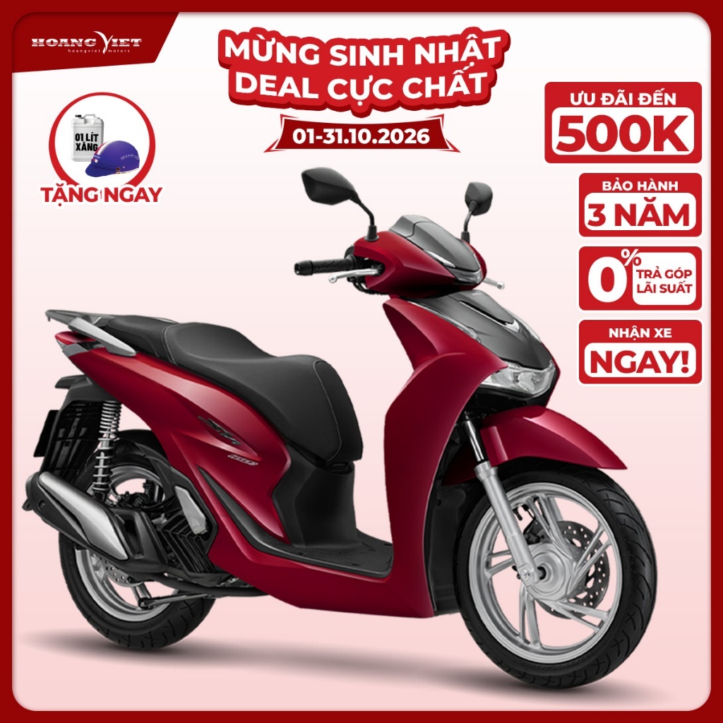 Xe Máy Honda SH 160i 2026 - Phiên Bản Cao Cấp