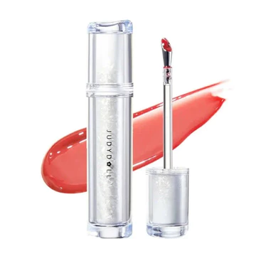 Son bóng Judydoll Watery Gloss vỏ bạc tạo hiệu ứng môi căng mọng