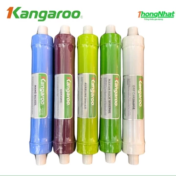 Tặng Cút Nối Nhanh Và Dây Nối Bộ lọc nước Kangaroo Combo 5 lõi chức năng 56789 tăng độ PH trong nước 💥 CHÍNH HÃNG 💥