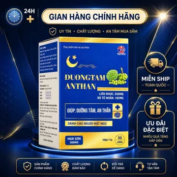 DƯỠNG TÂM AN THẦN 30 VIÊN – HỖ TRỢ NGỦ NGON, GIẢM CĂNG THẲNG DO MẤT NGỦ