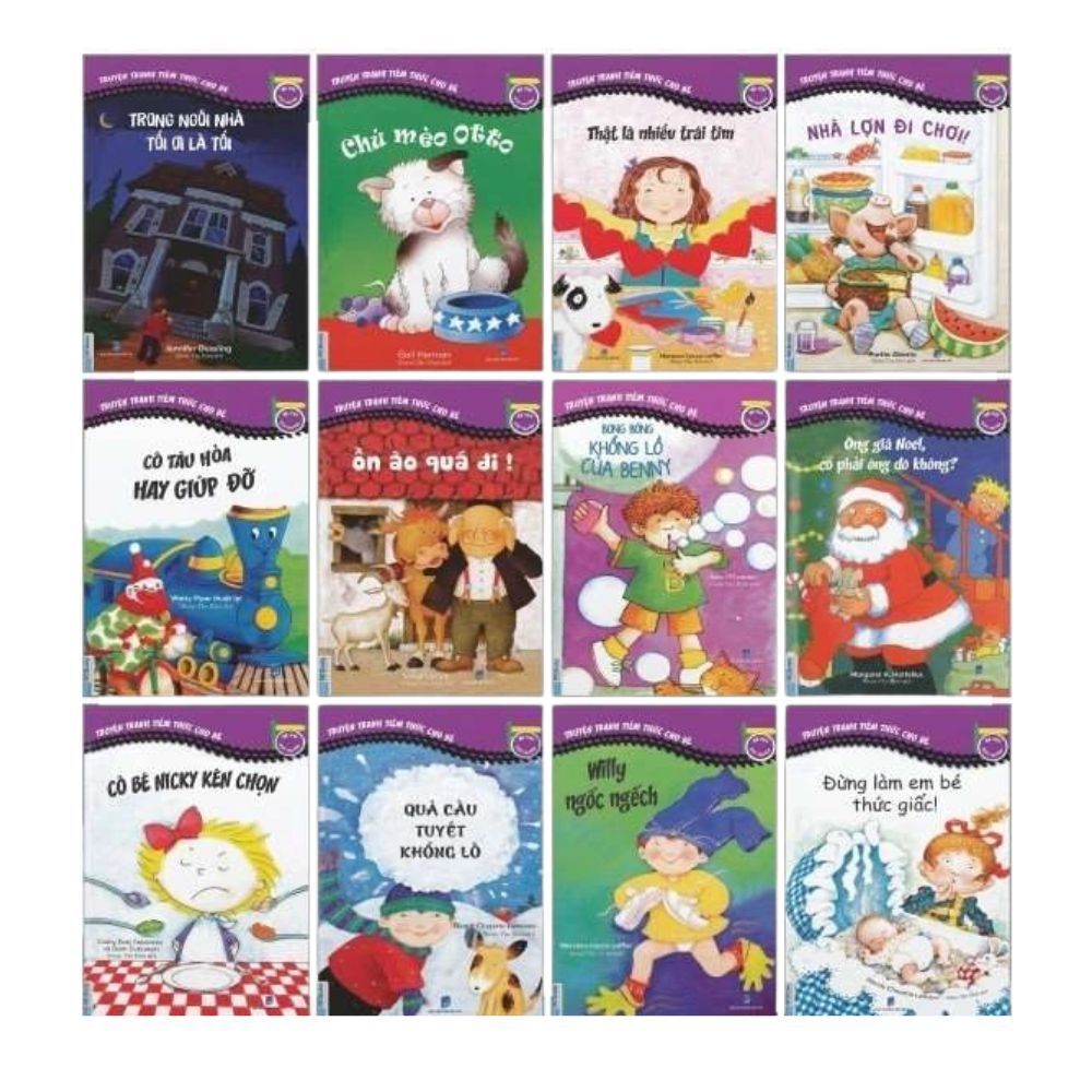 Sách - 2 Cuốn Truyện Tranh Tiềm Thức Cho Bé - MCbooks
