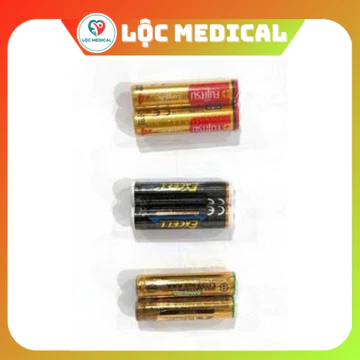 Combo 4 viên pin AAA dùng trong máy đo huyết áp , máy đo đường huyết ( giao ngẫu nhiên )