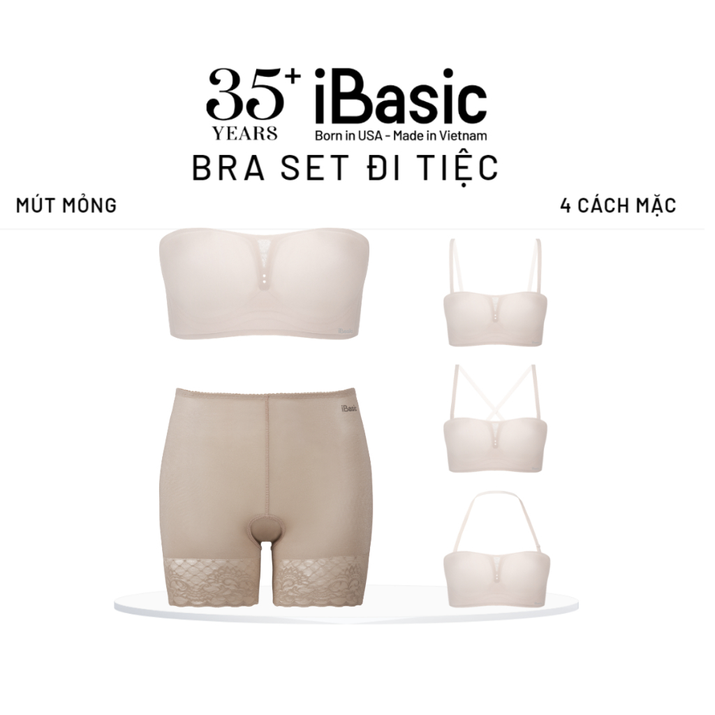 Set đồ nữ nội y mặc váy đi tiệc iBasic BRAW093, P-GEN023