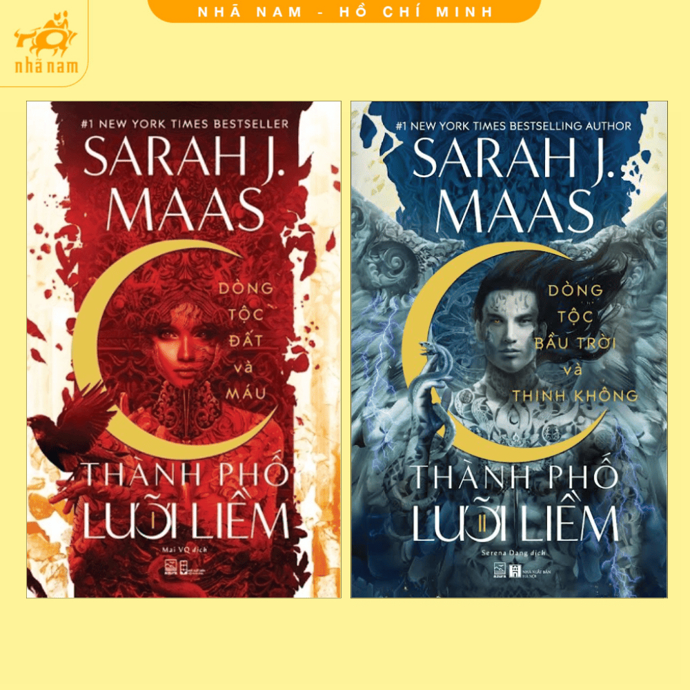 Series Thành phố Lưỡi Liềm (Tập 1 + Tập 2) (Sarah J.Maas) (Nhã Nam HCM)