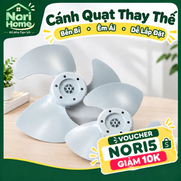 Cánh Quạt Thay Thế 3 Cánh Cho Quạt Điện, Cánh Quạt Nhựa Bền Đẹp, Chạy Êm, Dễ Lắp Đặt, Phụ Kiện Quạt Gia Đình