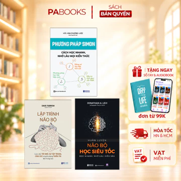 sách Tư Duy & Học Tập Hiệu Quả Phương Pháp Simon Lập Trình Não Bộ Huấn Luyện Não Bộ Học Siêu Tốc