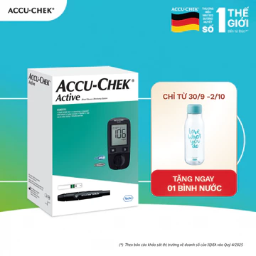 Máy Đo Đường Huyết ACCU-CHEK Active Sử Dụng Cho Cá Nhân, Dễ Dàng Sử Dụng