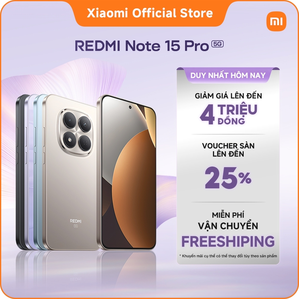 Điện thoại thông minh Xiaomi Redmi Note 15 5G (6+128GB|8+256GB)|Pin 5520mAh với thiết kế mỏng nhẹ – ảnh mô tả chi tiết 15