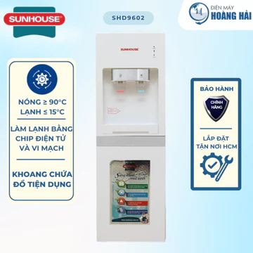 SHD9602 | Cây nước nóng lạnh Sunhouse SHD 9602 - HÀNG CHÍNH HÃNG