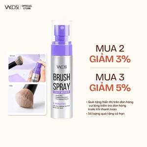 XỊT RỬA CỌ KHÔ VACOSI (VACOSI BRUSH SPRAY FAST ACTION 60ML - RC05