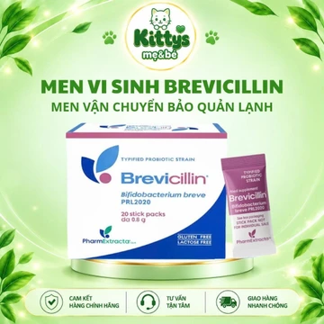 [Men bảo quản lạnh] - Men vi sinh Brevicillin 20 tỷ lợi khuẩn hỗ trợ cân bằng hệ vi sinh đường ruột