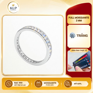 925 Silver Ring by KLP Trang sức Moissanite