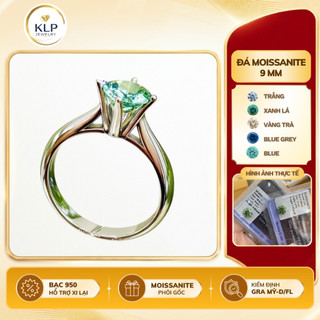 Women's Gold-Plated Feng Shui Ring by KLP Trang sức Moissanite