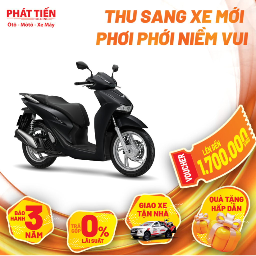 Xe máy Honda SH125i Tiêu Chuẩn 2026 CBS