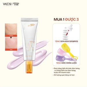 Kem Chống Nắng Nâng Tone VACOSI BARE SUN SPF50+ PA++++ (50ml) - VK16