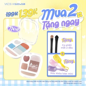 BẢNG PHẤN MẮT 520 CLUB 6 Ô   FIRST DATE EYESHADOW - FM06