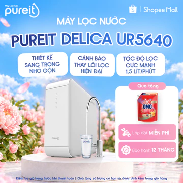 [LẮP ĐẶT 0Đ] Máy Lọc Nước Âm tủ bếp Pureit Delica UR5640 [14000L] | [BH 12 THÁNG]