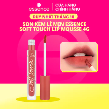 Son kem lì mịn Essence Soft Touch Lip Mousse 4g